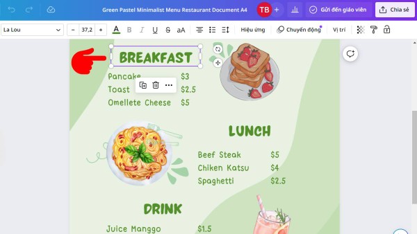 Nền tảng thiết kế Canva