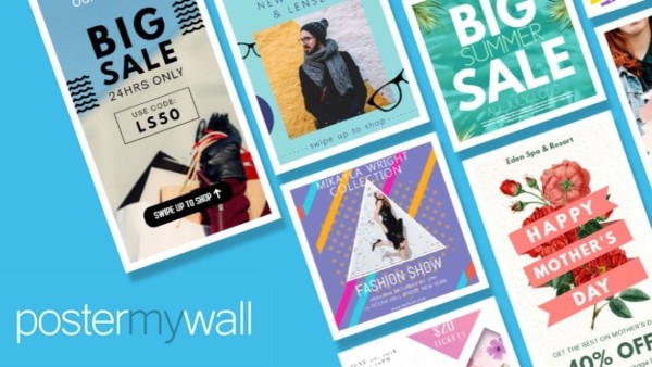 Công cụ thiết kế trực tuyến PosterMyWall