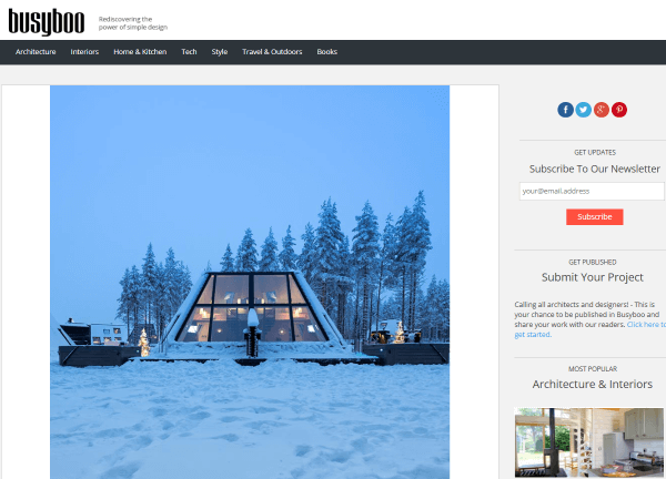 Busyboo và Freshome