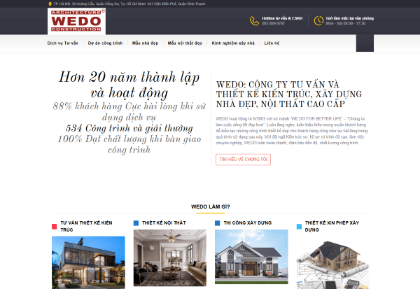 Nền tảng thiết kế Wedo