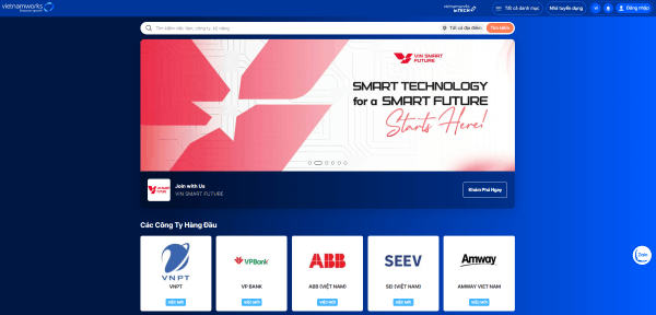 Trang tuyển dụng VietnamWorks
