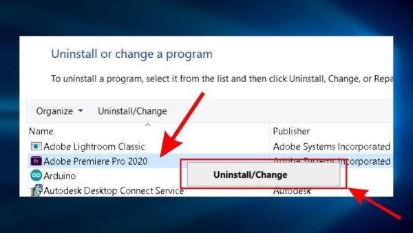 Chọn Uninstall để gỡ ứng dụng
