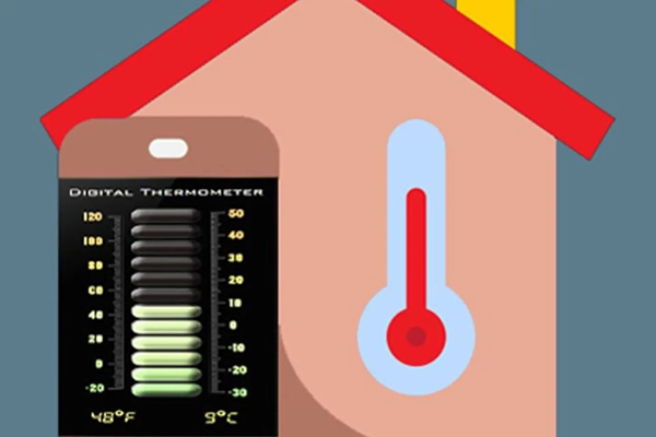 Cơ chế vận hành khi đo nhiệt độ phòng bằng điện thoại