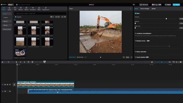 Capcut Pro cung cấp kho âm thanh độc quyền, phong phú