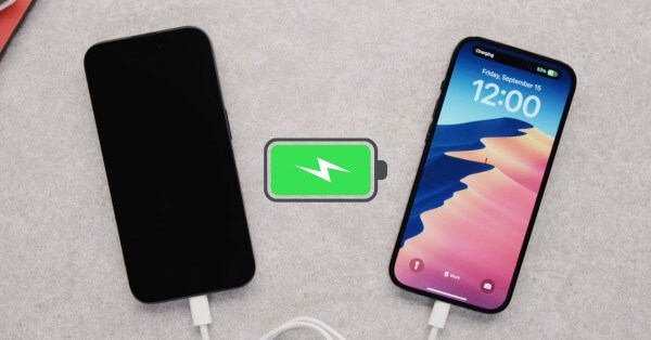 Cách chia sẻ pin từ Samsung sang iPhone không khả thi