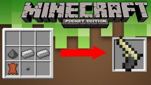 Chế tạo trong Minecraft kết hợp các nguyên liệu để tạo ra vật phẩm mới