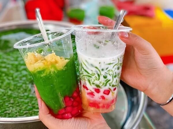 Chè xoa xoa hạt lựu