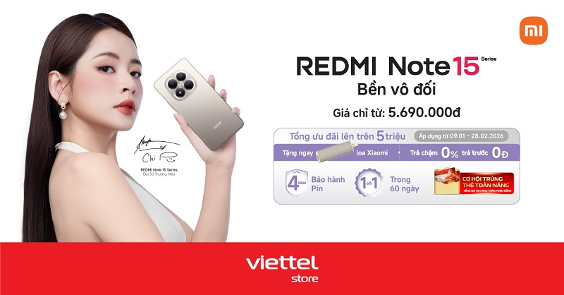 Đặt trước Redmi Note 15 Series