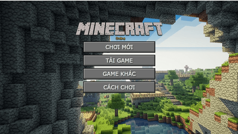 game minecraft sinh tồn miễn phí không cần tải