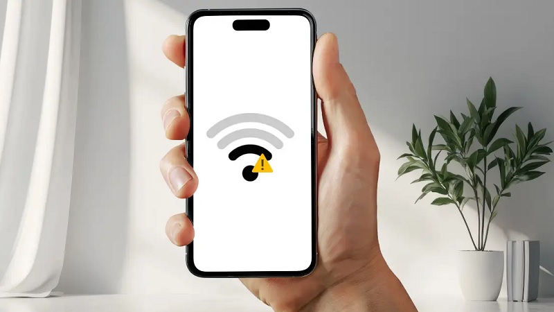 iPhone bắt Wifi yếu