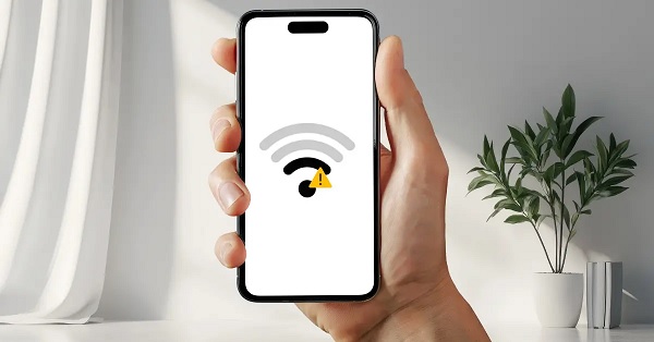 iPhone bắt Wifi yếu