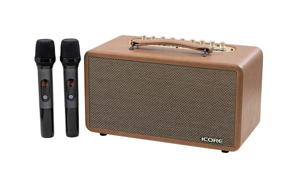 Loa Bluetooth iCore P8 kèm 2 Micro