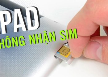 Lỗi iPad không nhận SIM