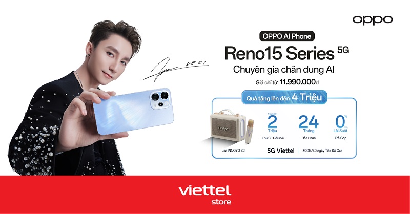 mở bán chính thức OPPO Reno15 Series