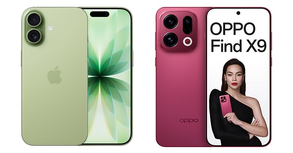 Nên mua iPhone 17 hay OPPO Find X9