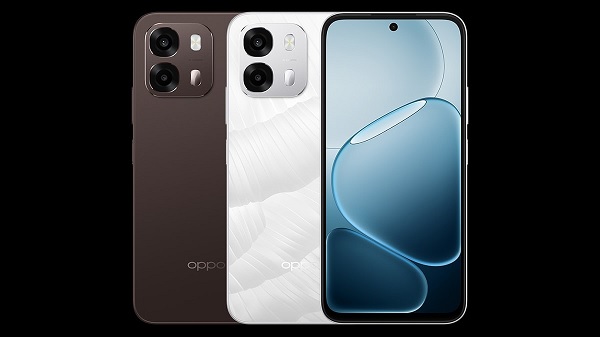 OPPO A6s 4G có hai phiên bản màu sắc Nâu Cappuccino và Trắng Băng
