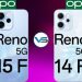 OPPO Reno15 F vs OPPO Reno14 F
