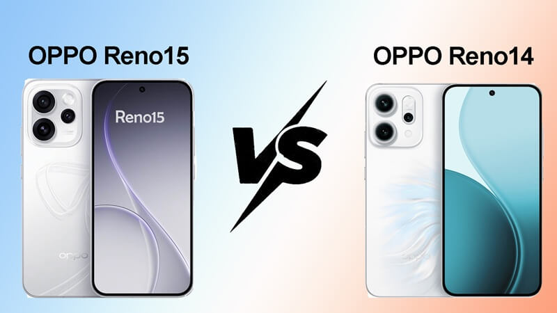 OPPO Reno 15 vs OPPO Reno 14