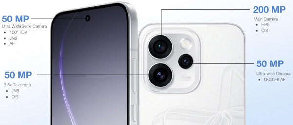Camera 200MP nổi bật trong phân khúc
