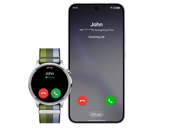 Đồng hồ có khả năng kết nối song song với hai smartphone trên các nền tảng khác nhau