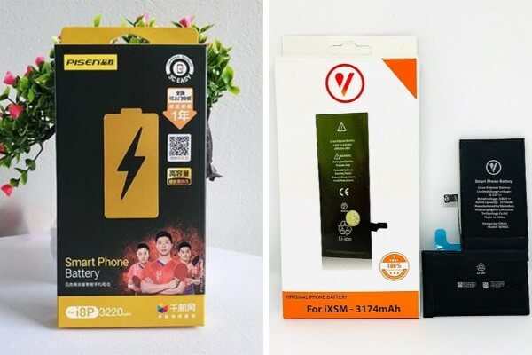 Lựa chọn pin Vmas hay pin Pisen tốt hơn