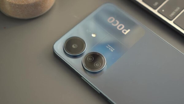 POCO C65 trang bị camera chính 50MP và camera phụ 2MP