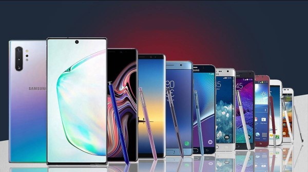 Các mẫu điện thoại Samsung Galaxy Note đã ra mắt