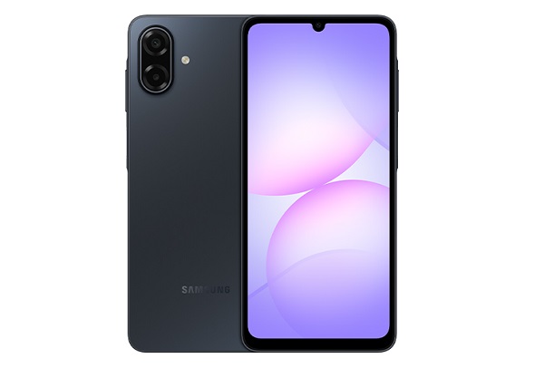 Galaxy A07 5G phiên bản Đen truyền thống