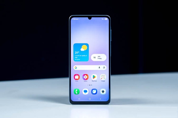 Galaxy A07 5G được trang bị màn hình tốc độ 120Hz