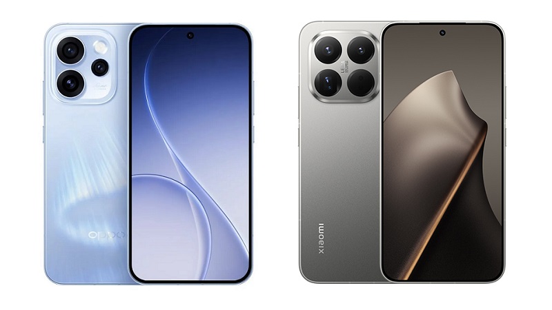 So sánh OPPO Reno15 5G và Xiaomi 15T Pro