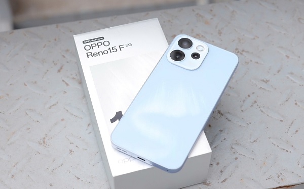 OPPO Reno15 F 5G có viên pin khủng