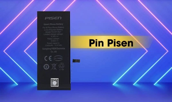 Pin Pisen nổi tiếng với chất lượng cao