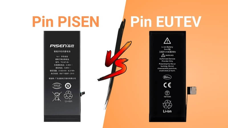 so sánh pin vtech và pin pisen