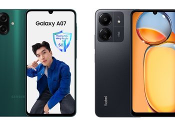 So sánh Samsung Galaxy A07 và Xiaomi Redmi 13C