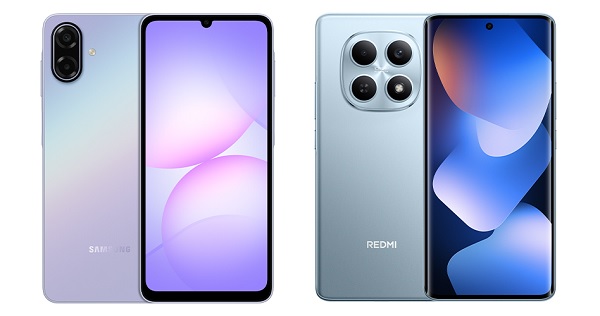 So sánh Samsung Galaxy A07 5G và Xiaomi Redmi Note 15