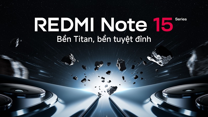 sự kiện ra mắt Redmi Note 15 Series