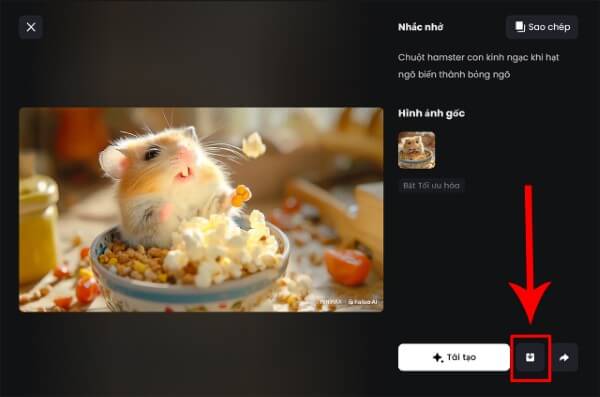Nhấn nút Tải xuống để lưu file về máy