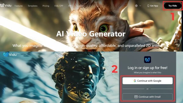 Chọn đăng nhập bằng tài khoản Google