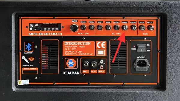 Cách điều chỉnh âm bass trên loa