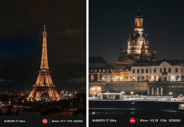 Ảnh chụp từ Xiaomi 17 Ultra do Xiaomi Việt Nam chia sẻ cho thấy khả năng chụp đêm rất ấn tượng