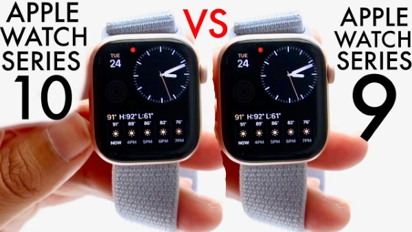 So sánh đồng hồ Apple Watch Series 10 vs Apple Watch Series 9