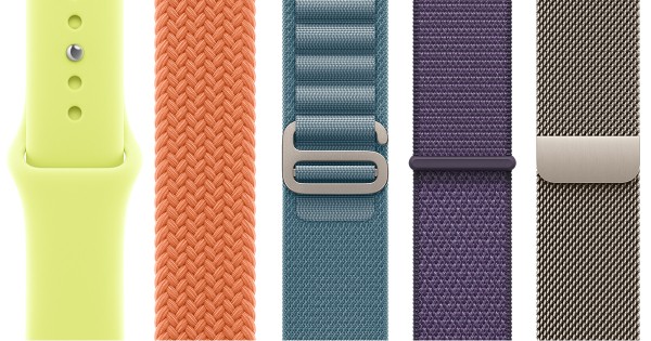 Tổng hợp chất liệu dây đeo Apple Watch Series 11