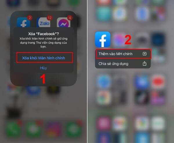 Chọn Thêm vào Màn hình chính