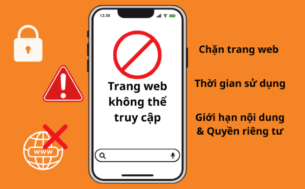 Những chú ý khi chặn trang web đen trên điện thoại 