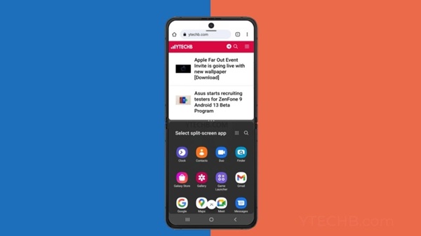 Khắc phục sự cố khi sử dụng chế độ chia đôi màn hình điện thoại Samsung