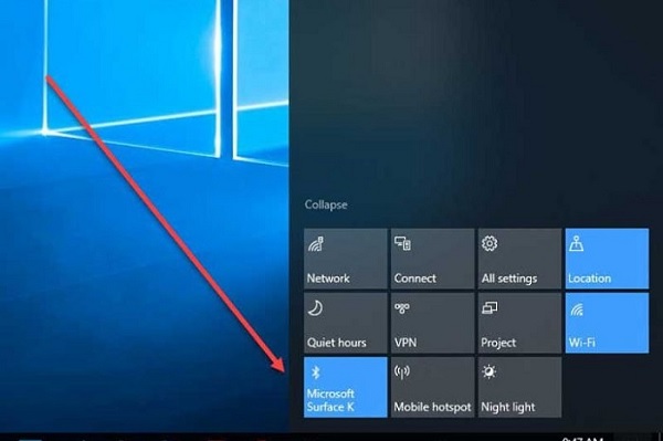 Bật Bluetooth trên máy tính Windows rồi tiến hành kết nối