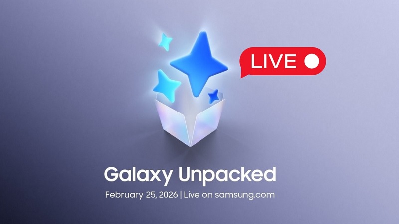cách xem Galaxy Unpacked 2026