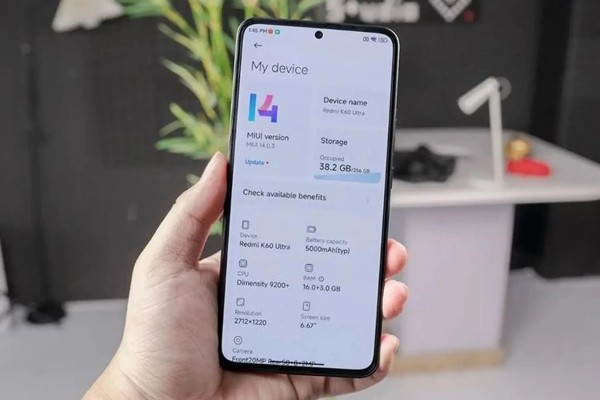 Một số chú ý khi kiểm tra dung lượng điện thoại Xiaomi