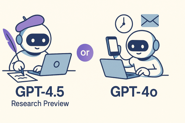 Lựa chọn ChatGPT 4o hay ChatGPT 4.5 tùy nhu cầu sử dụng