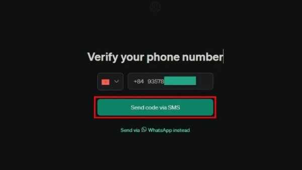 Nhập mã OTP để xác nhận